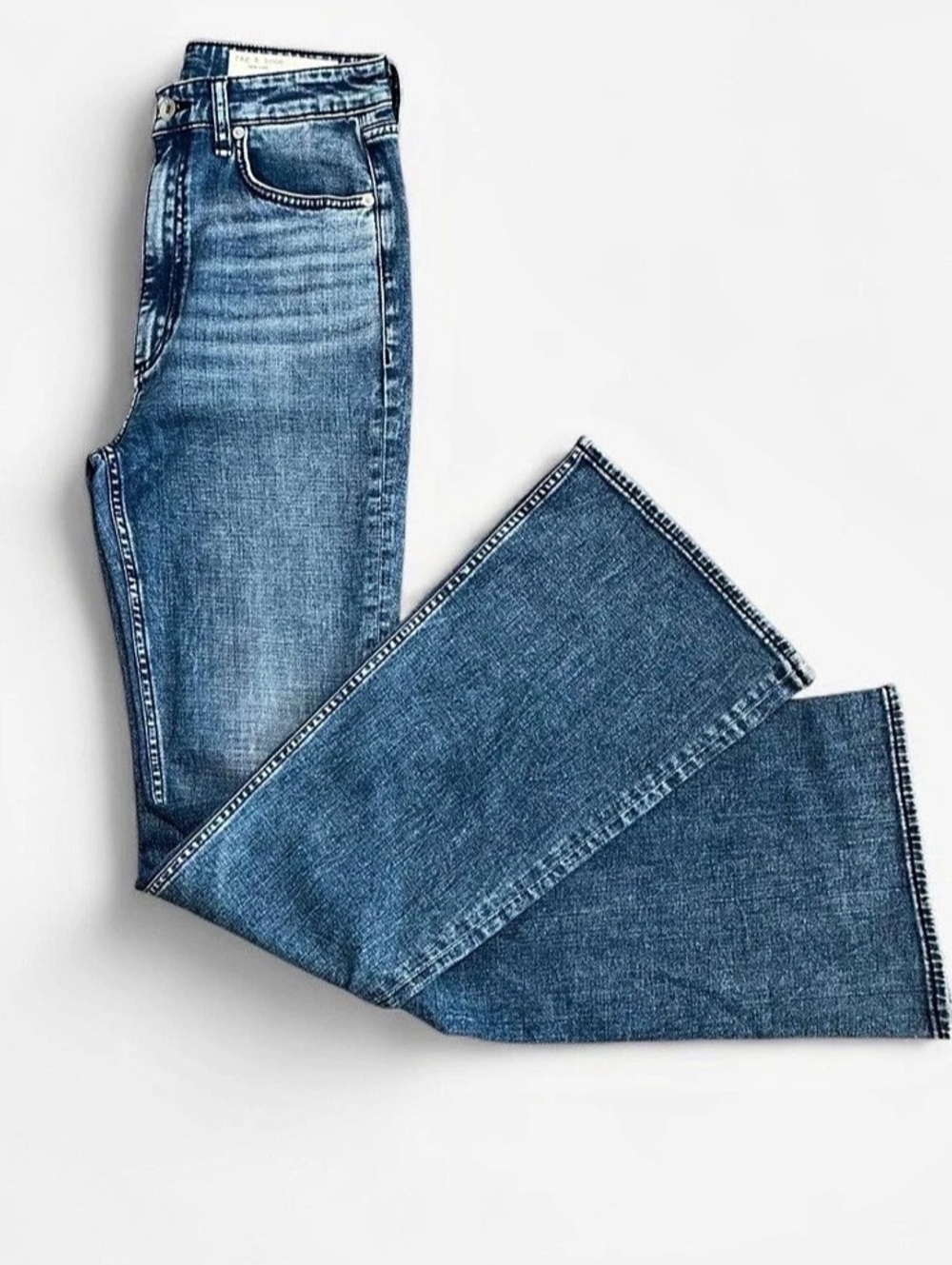 rag & bone Casey High Rise Ankle Flare Jeans Size 27 Y2K